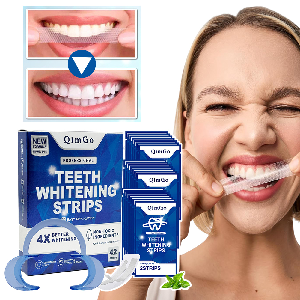 Teeth Whitening Retainer - Профессиональные полоски для отбеливания зубов, натуральный
