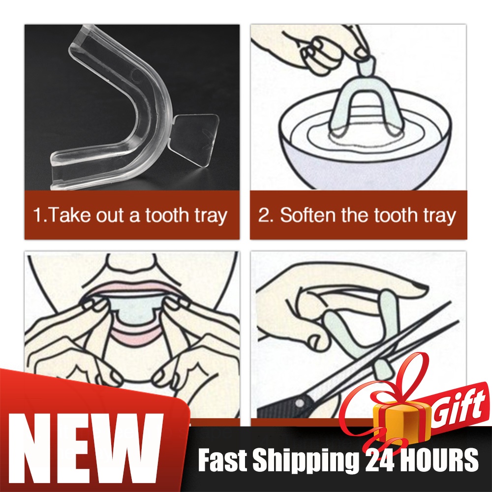 Teeth Whitening With Trays - Набор из 2/4 мягких ортодонтических капп