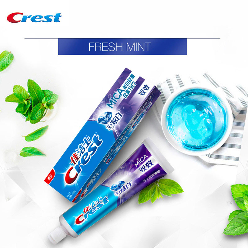 Teeth Whitening Crest - Crest 3D зубная паста со слюдой