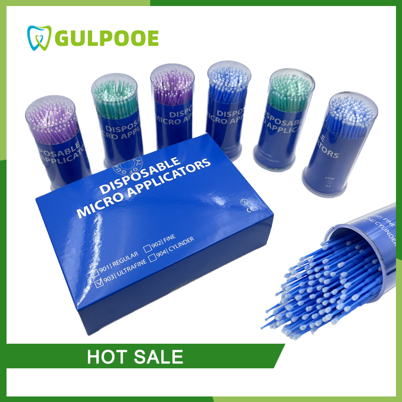 Whitening Teeth Dentist - GULPOOE одноразовая микрокисть, стоматологическая микрокисть, аппликаторы,