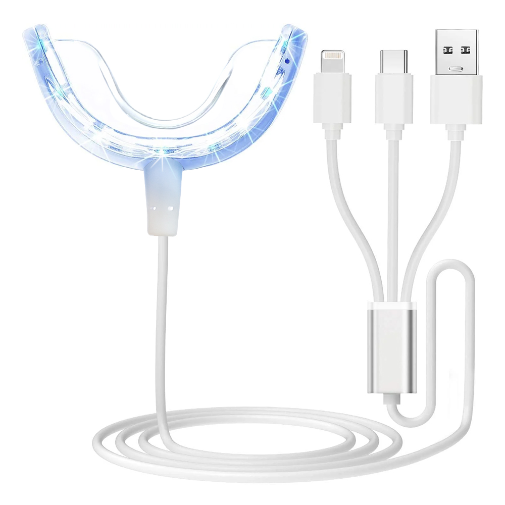 Teeth Whitening With Trays - Ускоритель для отбеливания зубов, 16 мощных