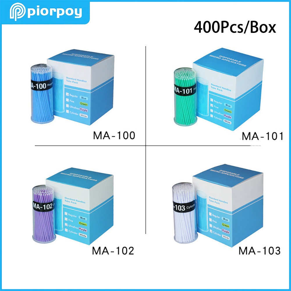 Teeth Whitening Uk - PIORPOY 400 шт./упак. Стоматологические микрощетки, одноразовые