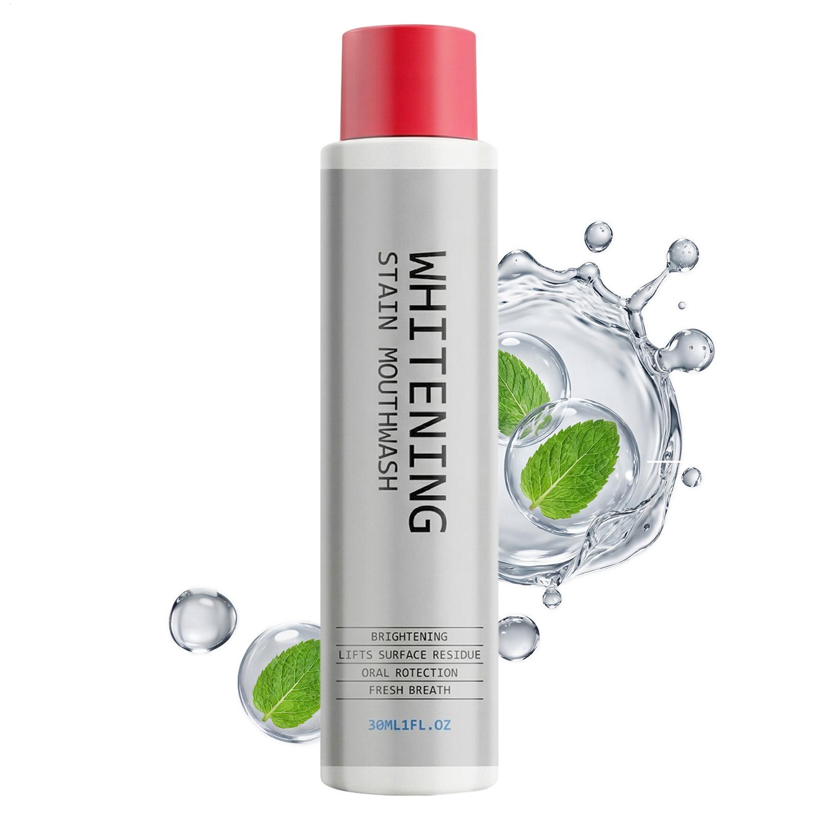 Teeth Whitening Mouthwash - 30 мл отбеливающего ополаскивателя для полости