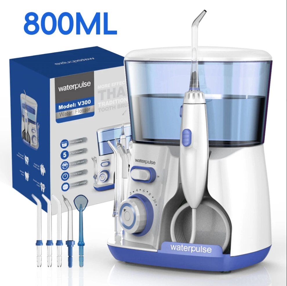 Water Flosser Cordless - Waterpulse V300 800 мл электрическая ирригатор