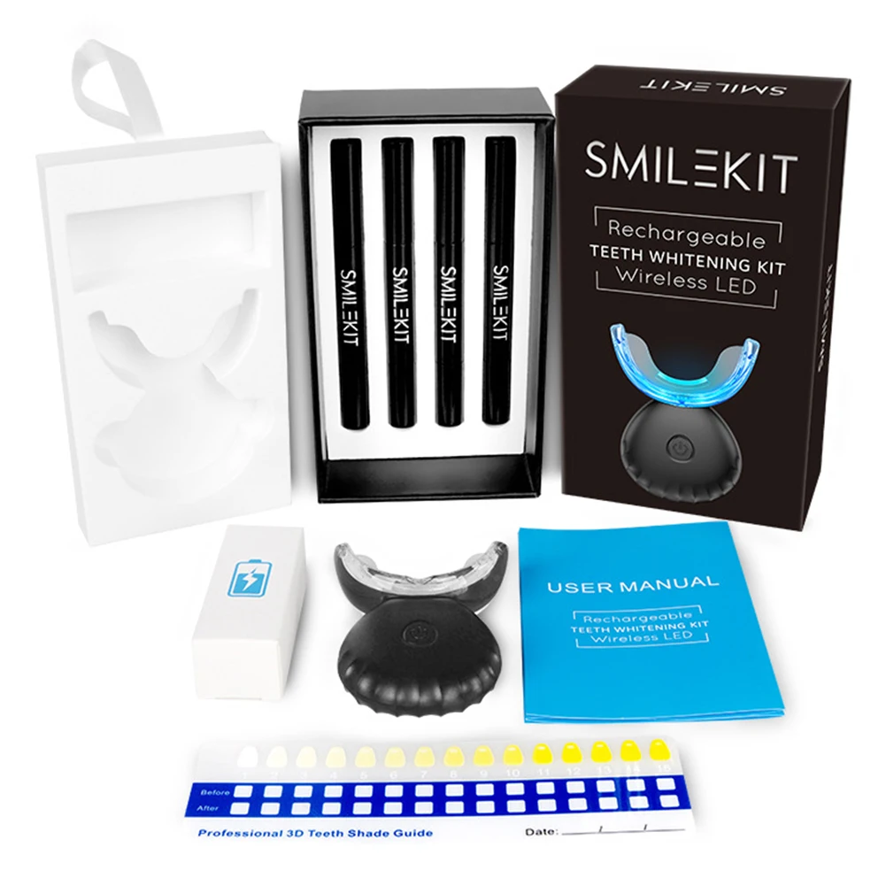 Teeth Whitening With Trays - Набор для отбеливания зубов, мини 16