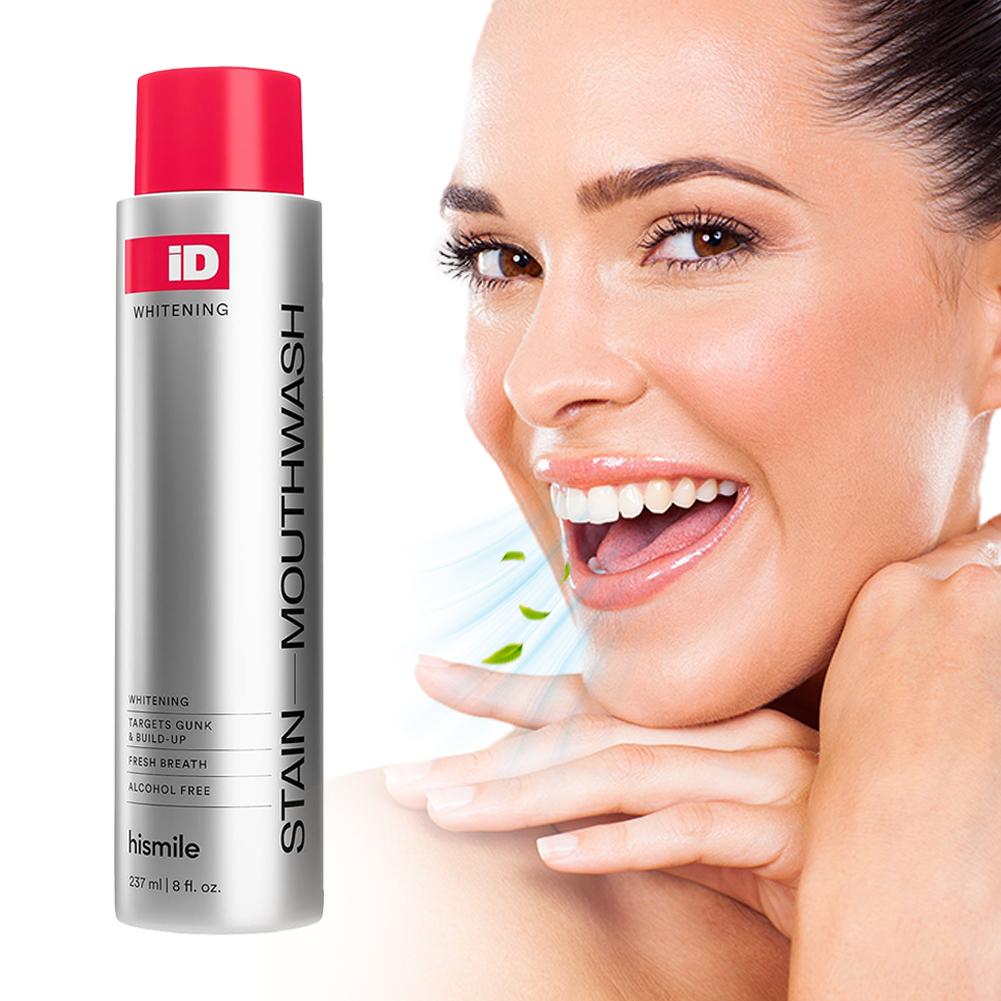 Teeth Whitening Mouthwash - Ополаскиватель для рта Hismile iD без