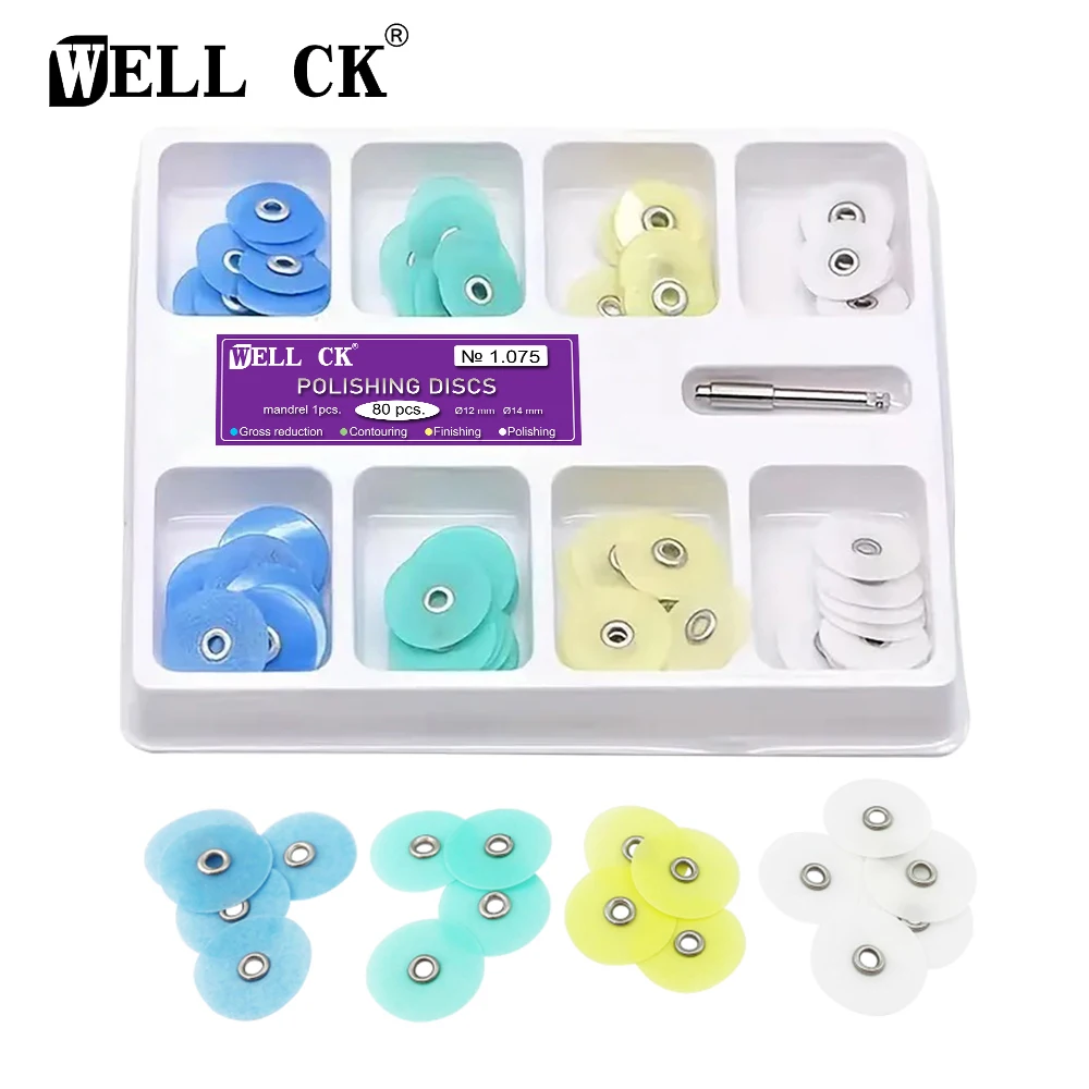 Teeth Whitening Uk - WELLCK Диски для полировки зубов, уменьшение