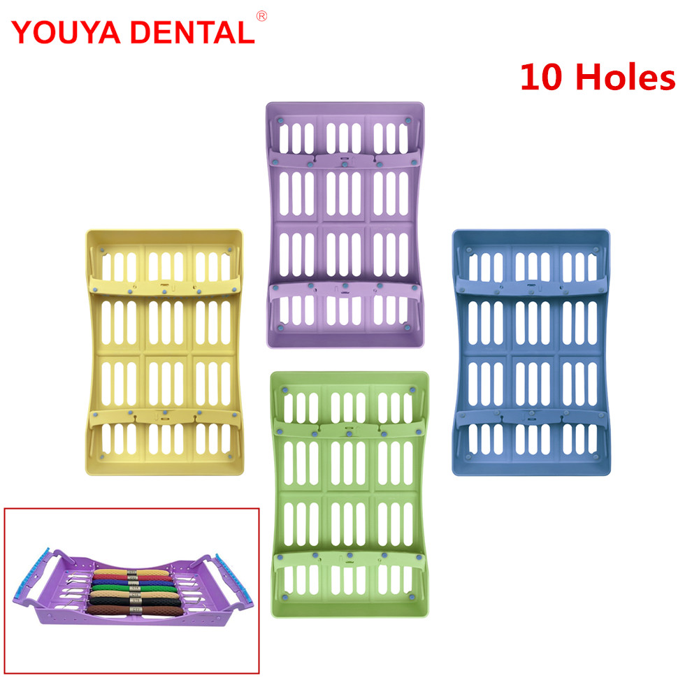 Teeth Whitening Tray - 10-луночный пластиковый ящик для стоматологической стерилизации