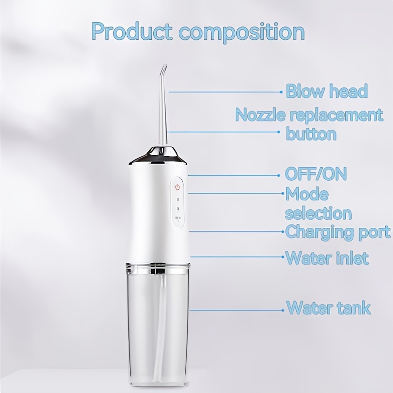 Портативный электрический ирри – обзор и цена Water Flosser Cordless