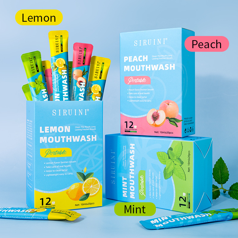 20 шт. одноразовые жидкости дл – обзор и цена Teeth Whitening Mouthwash