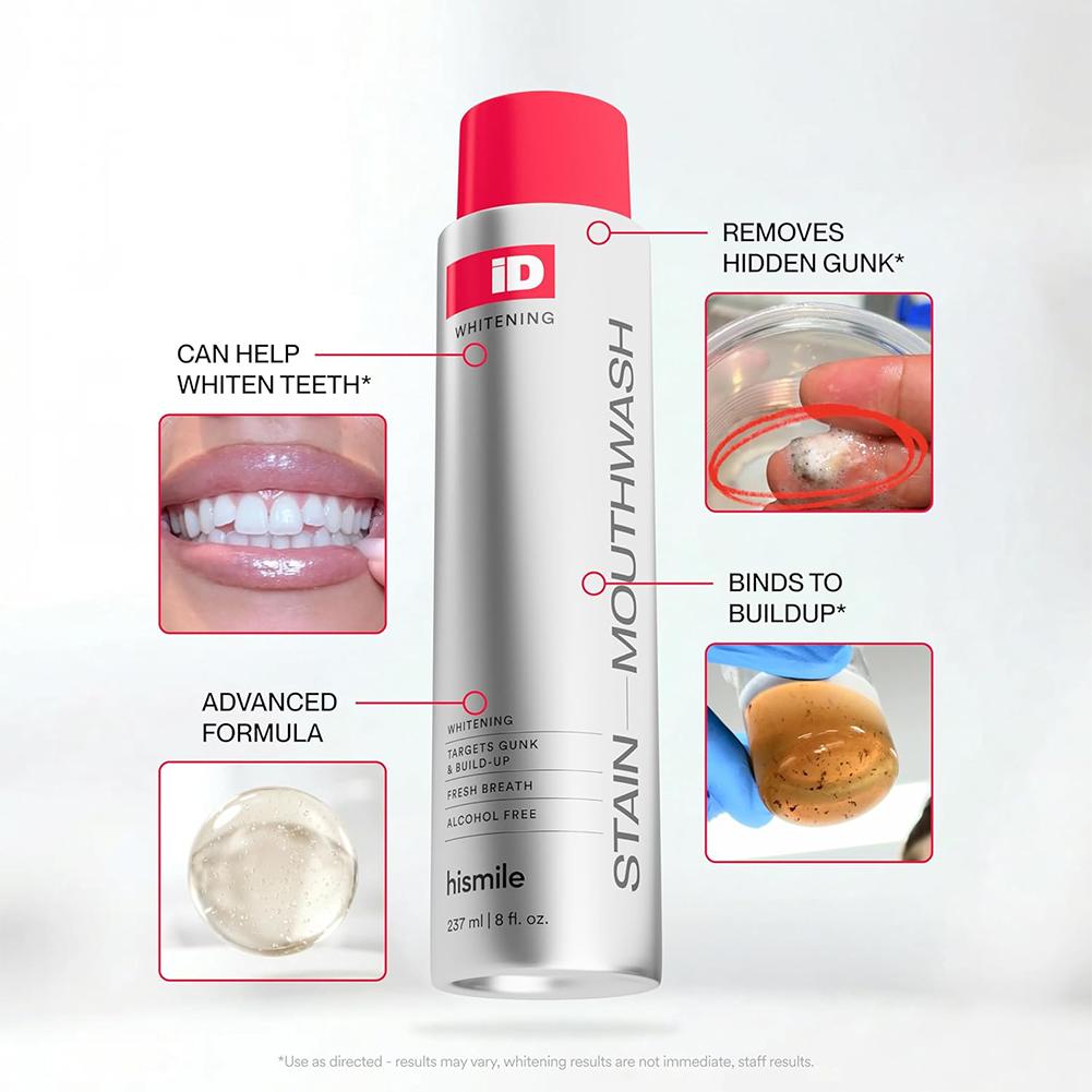 Ополаскиватель для рта Hismile – обзор и цена Teeth Whitening Mouthwash