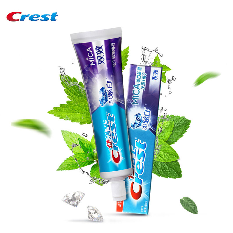 Crest 3D зубная паста со слюдо – обзор и цена Teeth Whitening Crest