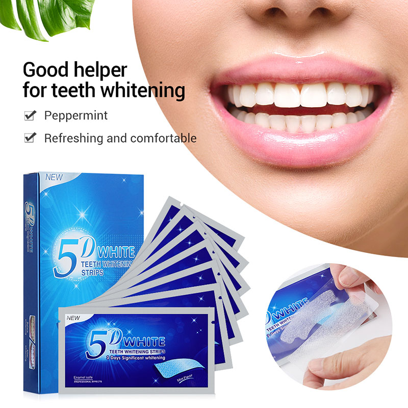 7 пар 5D гелевых полосок для о – обзор и цена Teeth Whitening Crest