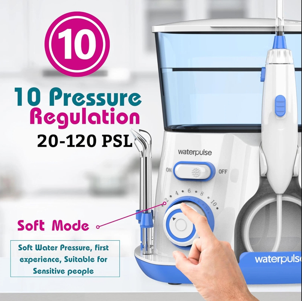 Waterpulse V300 800 мл электри – обзор и цена Water Flosser Cordless