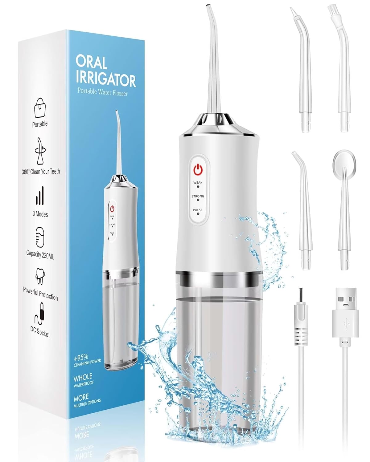 Водная зубная нить для зубов - – обзор и цена Water Flosser Cordless