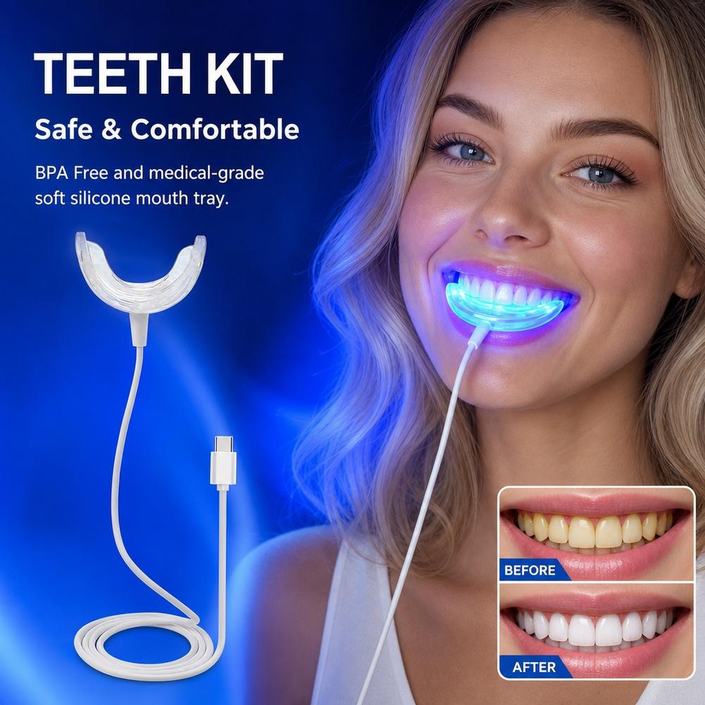Ускоритель отбеливания зубов,  – обзор и цена Teeth Whitening With Trays