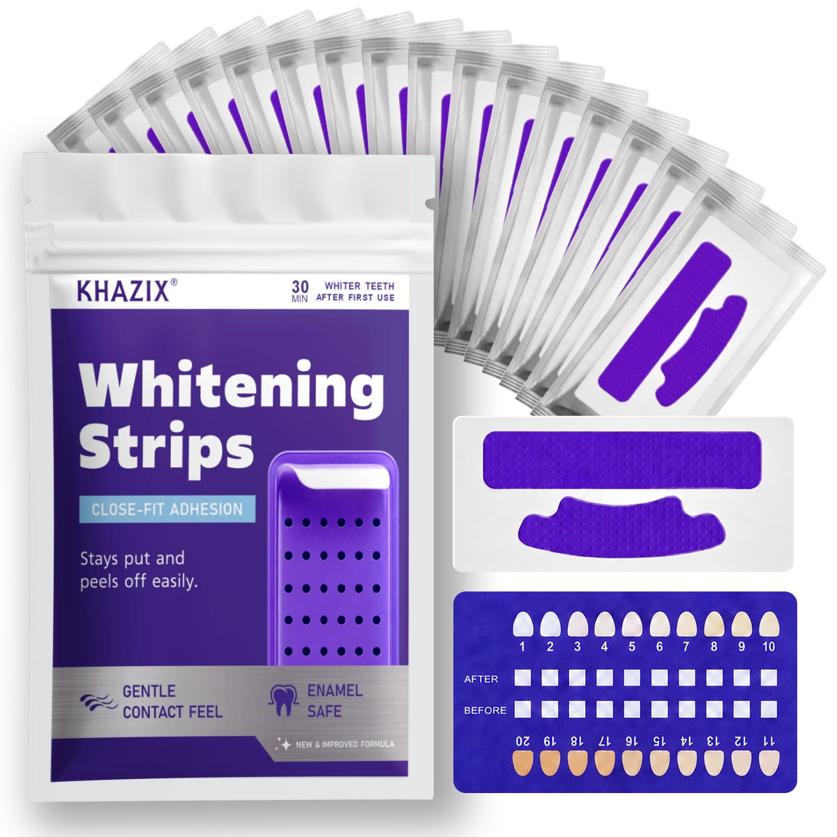 7 шт. полосок для отбеливания  – обзор и цена Teeth Whitening Retainer
