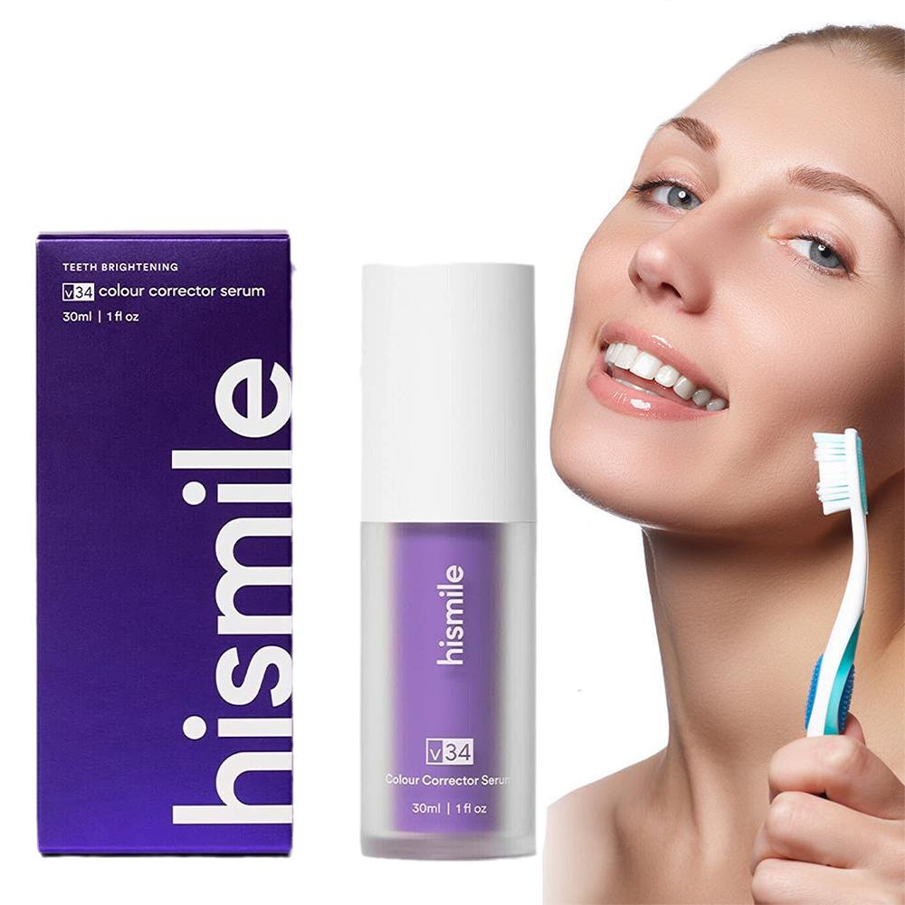 30 мл Hismile V34 Фиолетовая п – обзор и цена Teeth Whitening Crest