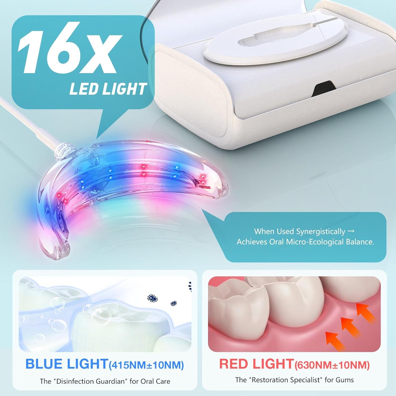 Лампа-усилитель для отбеливани – обзор и цена Teeth Whitening With Trays