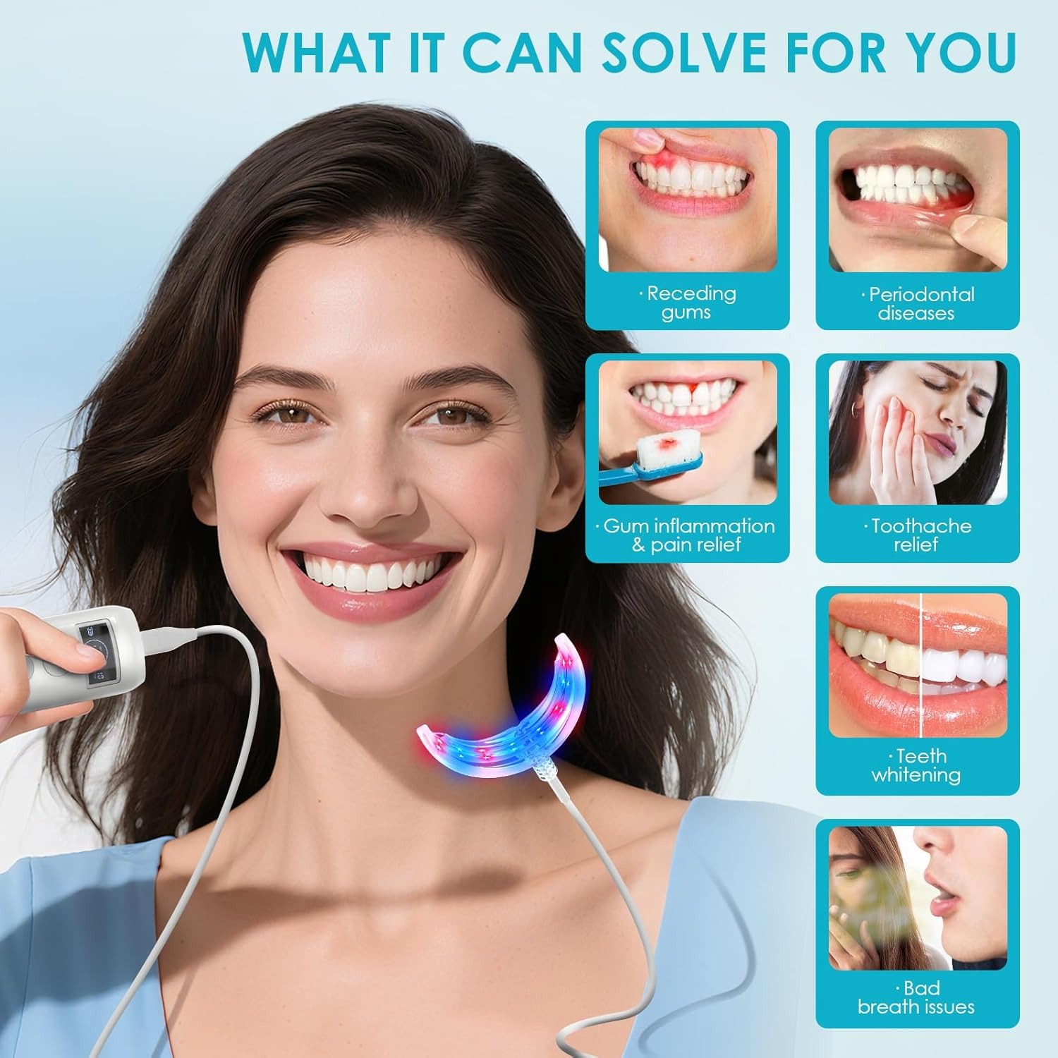 Лампа-усилитель для отбеливани – обзор и цена Teeth Whitening With Trays