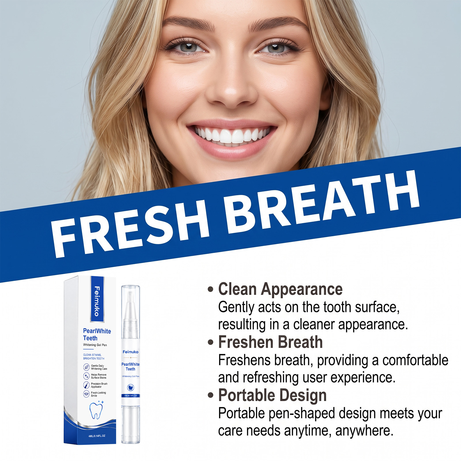 Портативный гель-карандаш для  – обзор и цена Teeth Whitening Paste