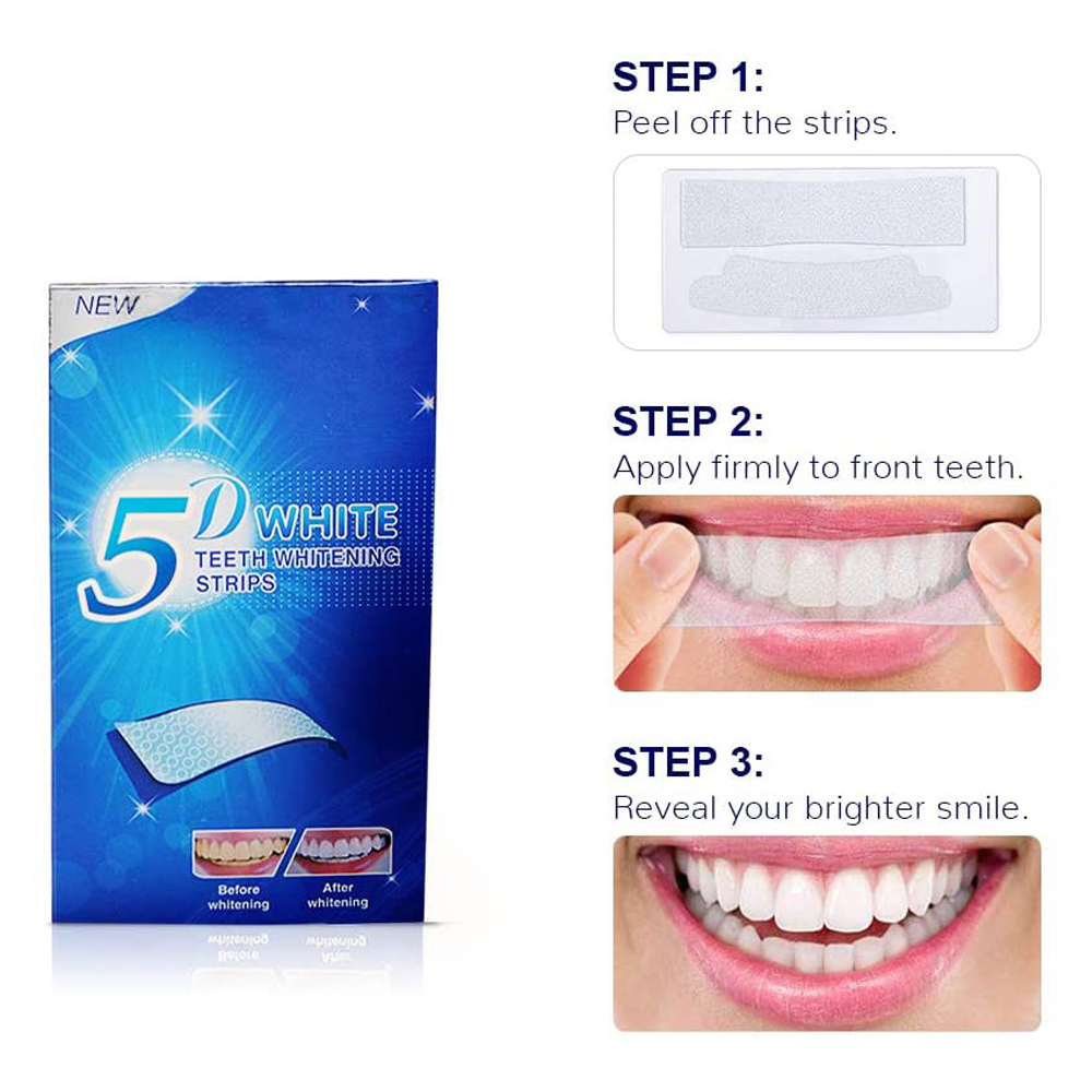 5D-полоски для отбеливания зуб – обзор и цена Teeth Whitening Retainer