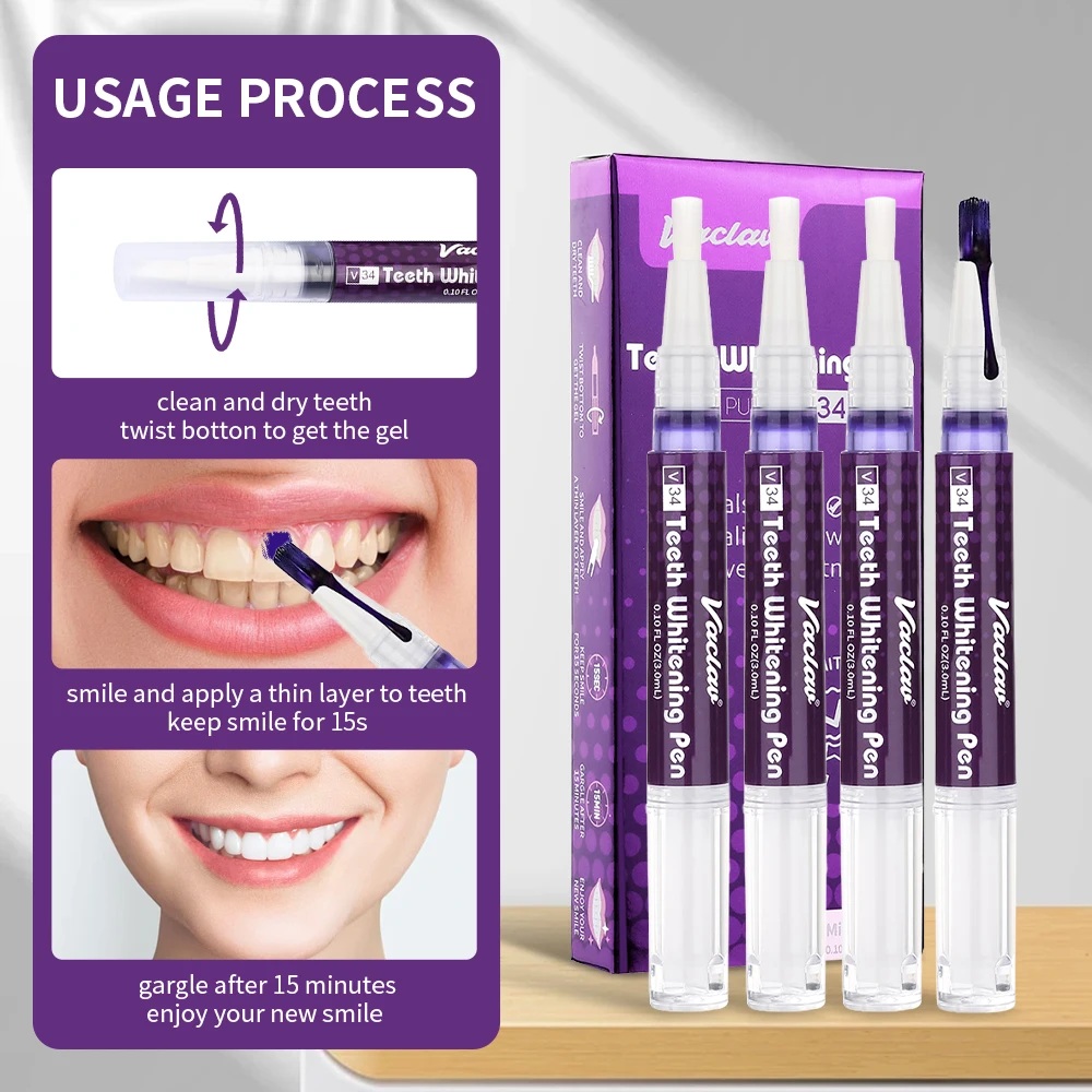 Vaclav V34 Фиолетовая гелевая  – обзор и цена Teeth Whitening Retainer