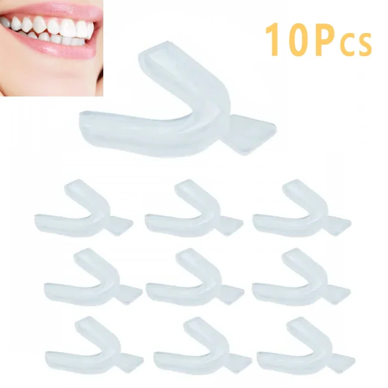 10 шт. силиконовых капп для за – обзор и цена Teeth Whitening With Trays