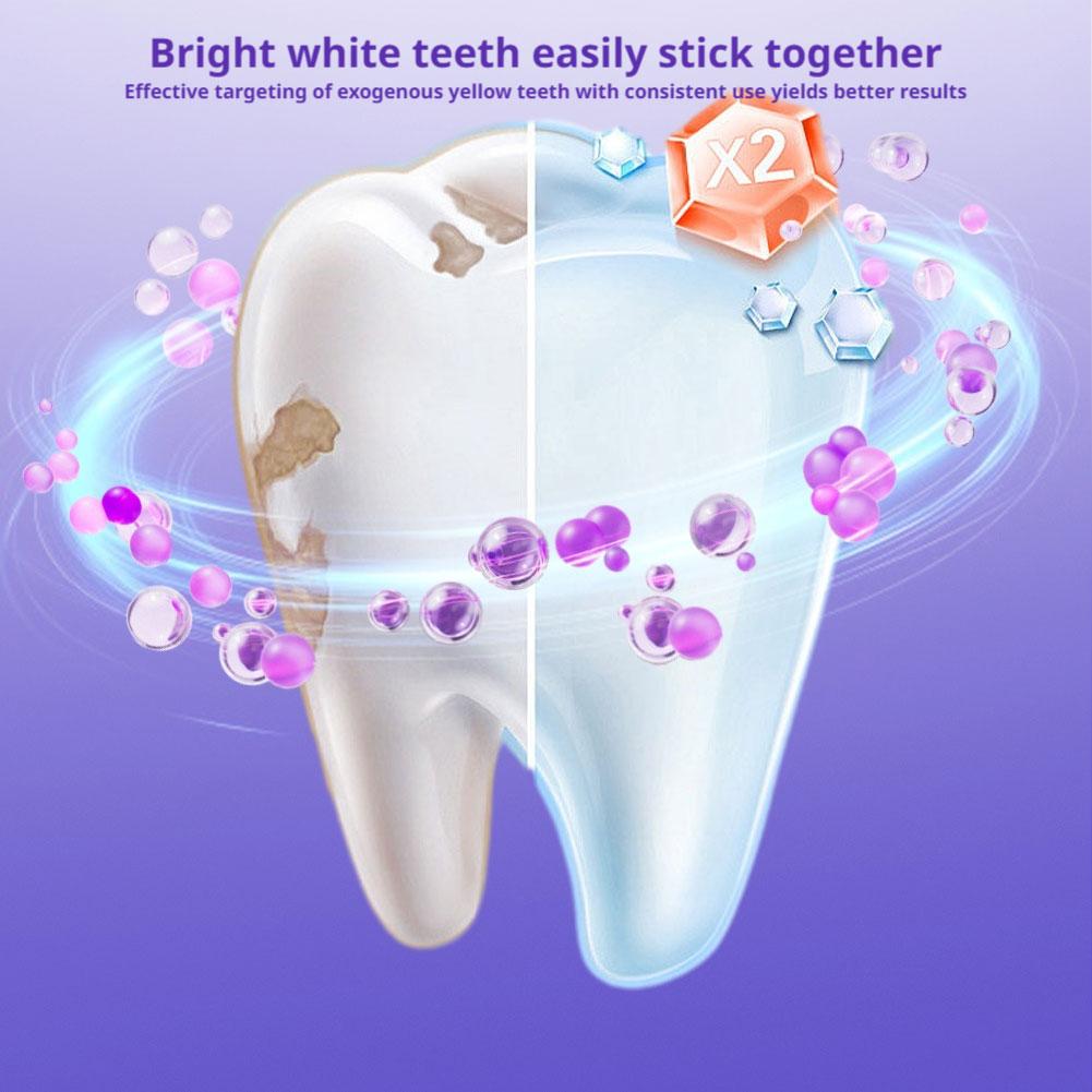 42 пары V34 Фиолетовые полоски – обзор и цена Teeth Whitening Crest